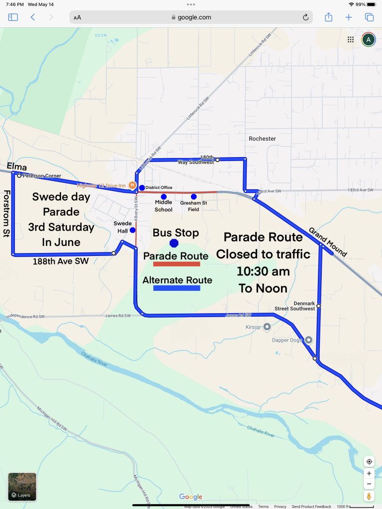 2025 parade route map